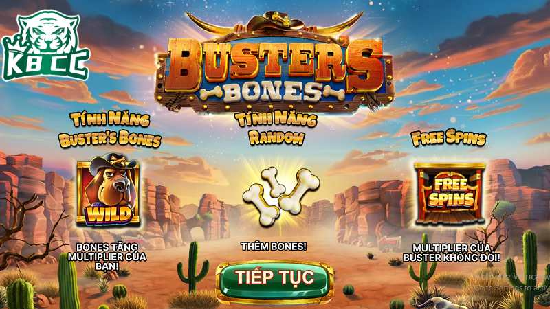 Busters Bones là trò chơi thú vị với câu chuyện về những chú chó săn kho báu